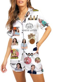 The White Lotus Pajama Set