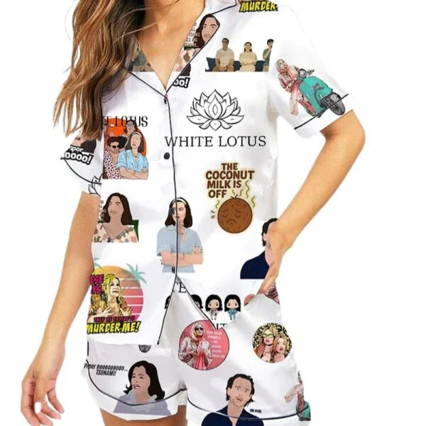 The White Lotus Pajama Set