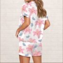 Tiger Lily Silky Satin Pajama Set