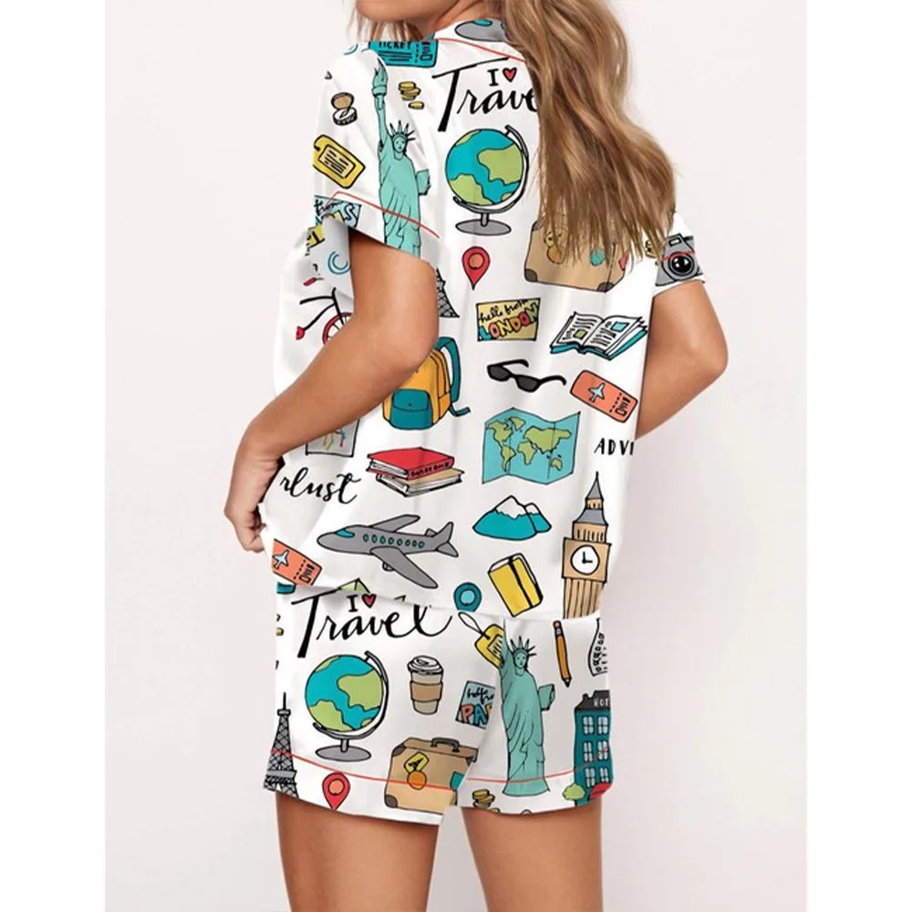 Travel Pajama Set For Women - Image 2