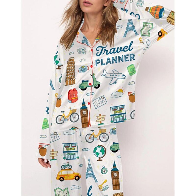 Travel Planner Pajama Set - Image 2