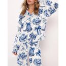 Trendy Western Coastal Cowgirl Pajama Set For Women