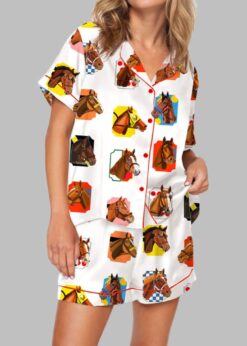 Triple Crown Champions Horses Pajama Set