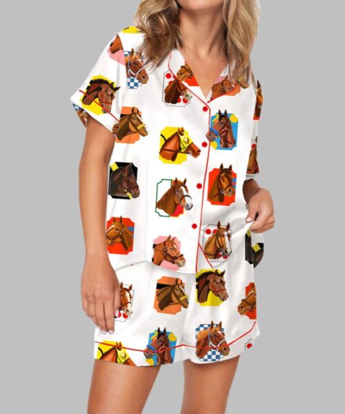 Triple Crown Champions Horses Pajama Set