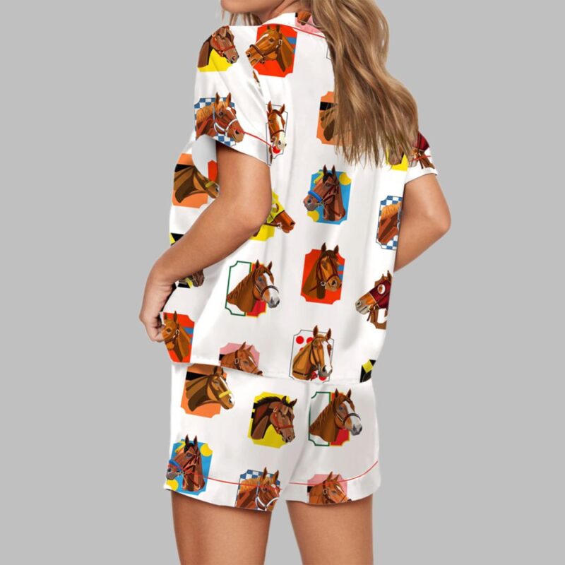 Triple Crown Champions Horses Pajama Set - Image 3