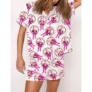 Trump Christmas Santa Art Pajama Set