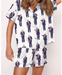 Trump Viva America Satin Pajama Set