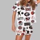 University Of Georgia Football Pajama Set