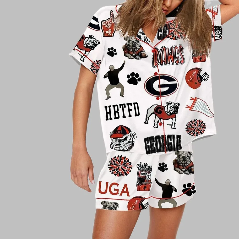 University Of Georgia Football Pajama Set - Image 2