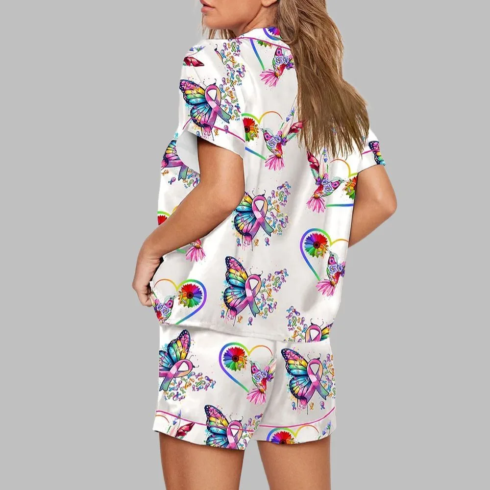 We Believe In Miracles Right Cancer In All Colors Pajama Set - Image 2