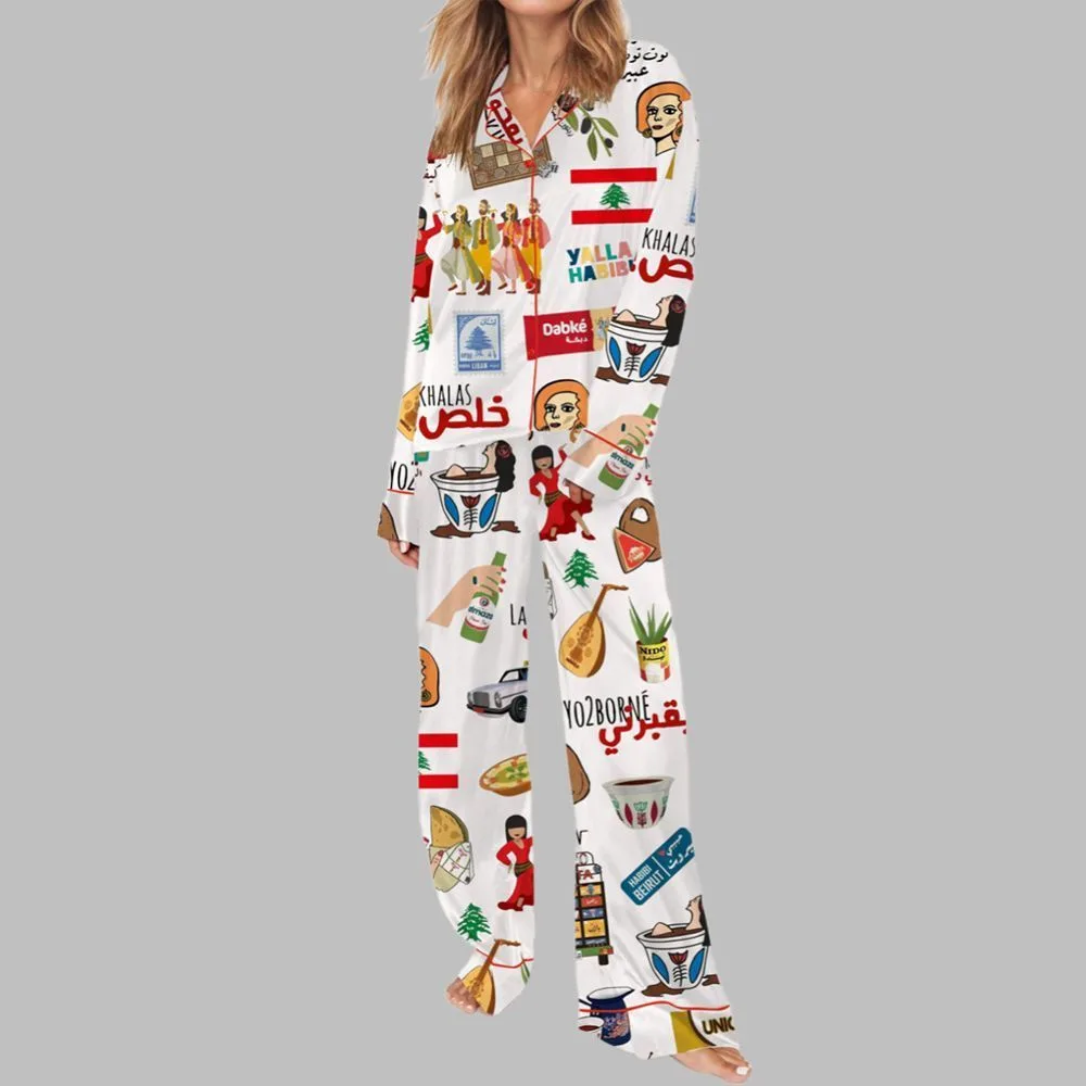 Very Lebanese Pajama Set - Image 3