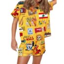 Very Lebanese Satin Pajama Set For Women