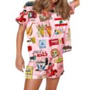 Very Lebanese Satin Pajama Set For Women