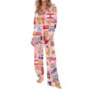 Very Lebanese Satin Pajama Set For Women