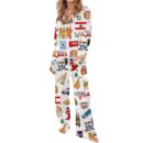 Very Lebanese Satin Pajama Set For Women