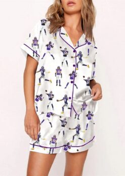 Vikings Player Pajamas Set