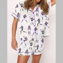 Vikings Player Pajamas Set
