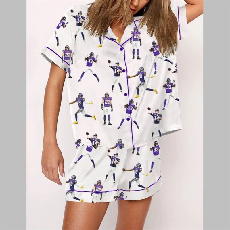 Vikings Player Pajamas Set - Image 2