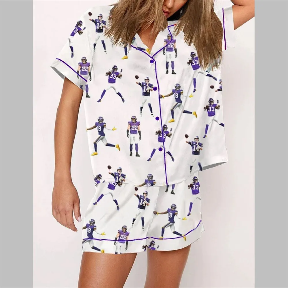 Vikings Player Pajamas Set - Image 2