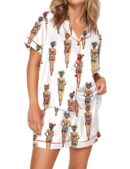 Vintage Coquette Swimsuit Ladies Pajama Set