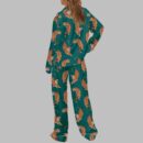 Vintage Tiger Pajama Set For Women