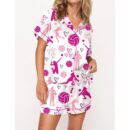 Volleyball Satin Pajama Set For Women