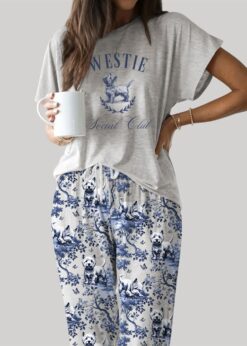 West Highland White Terrier Casual Pajama Set