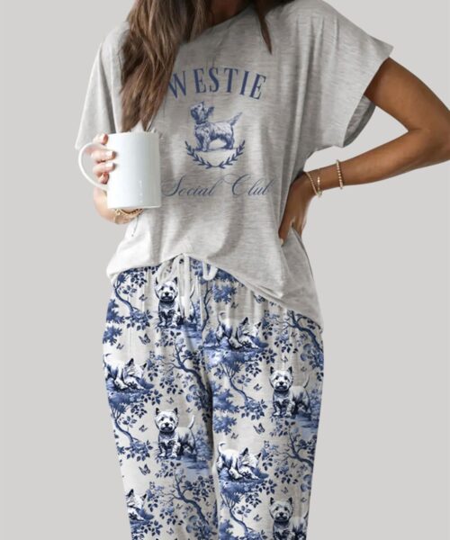 West Highland White Terrier Casual Pajama Set