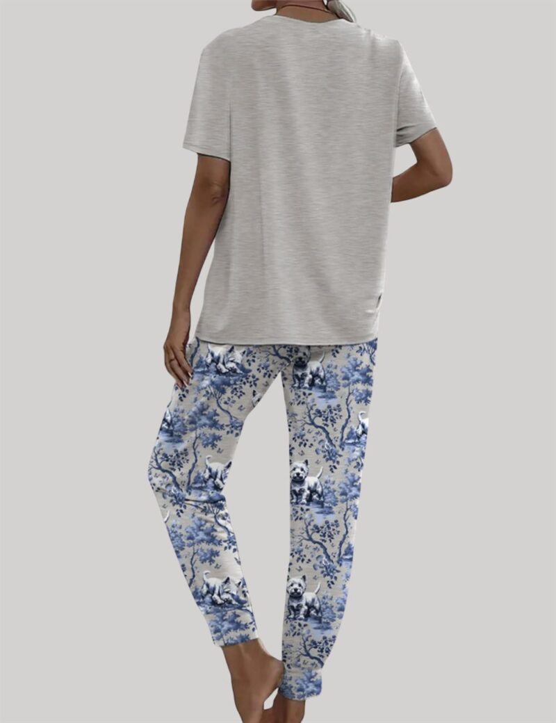 West Highland White Terrier Casual Pajama Set - Image 2