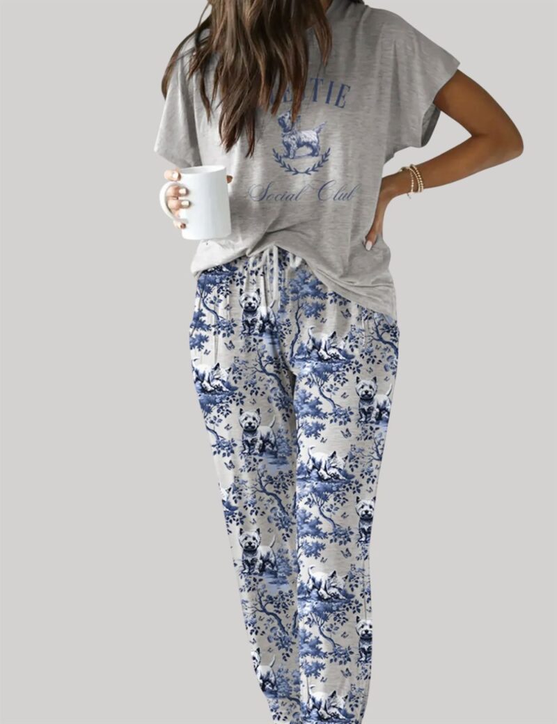 West Highland White Terrier Casual Pajama Set - Image 3