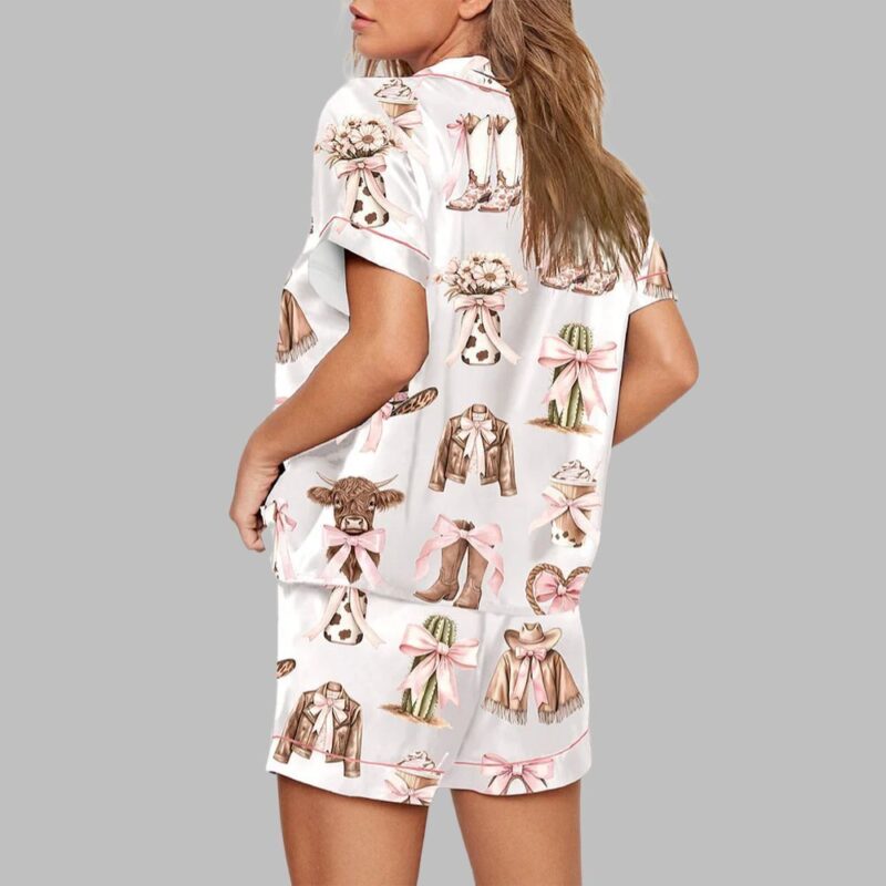 Western Cowgirl Coquette Pajama Set - Image 3