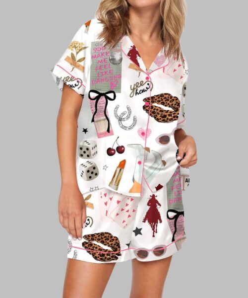 Western Cowgirl Glam Pajama Set