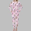 Western Cowgirl Thick Stretchy Pajama Set For Women