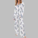 Whippet Vintage Pajama Set For Women