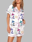 White Lotus Pajama Set