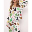 Wicked Movie Satin Pajama Set For Women
