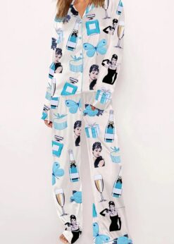 Women's Breakfast At Tiffany's Pajama Set