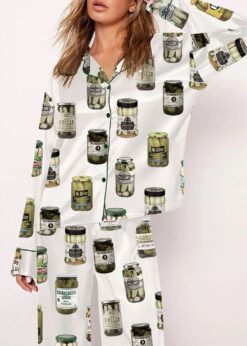 Women's Canned Pickles Pajama Set