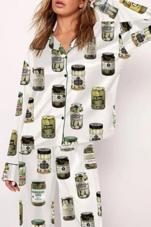 Women's Canned Pickles Pajama Set