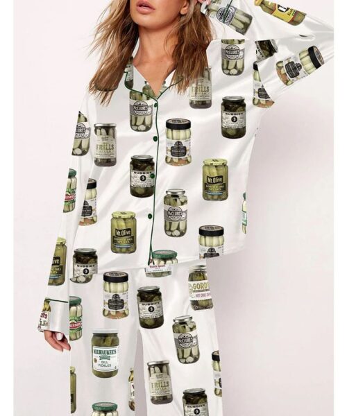 Women's Canned Pickles Pajama Set