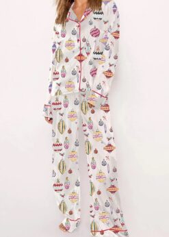 Women's Christmas Ball Pajama Set