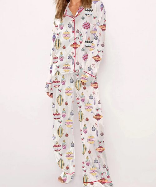Women's Christmas Ball Pajama Set
