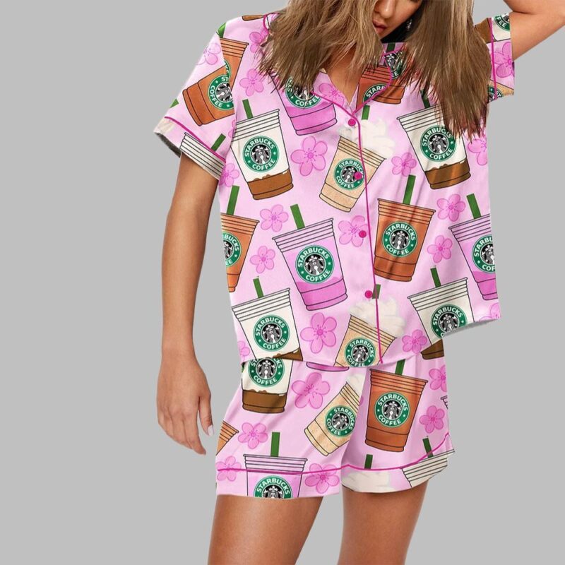 Women's Coffee Lover Pajama Set - Image 2