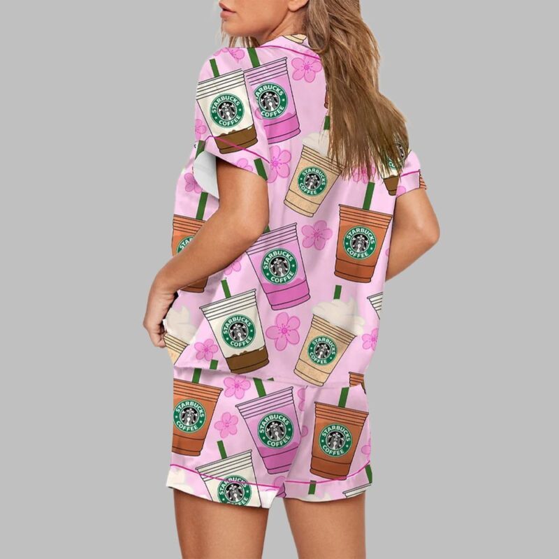 Women's Coffee Lover Pajama Set - Image 3