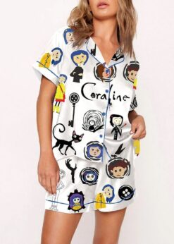 Women's Coraline Print Pajama Set
