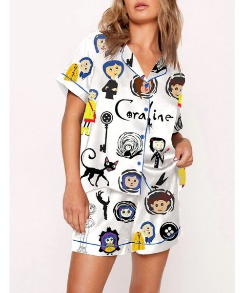 Women's Coraline Print Pajama Set
