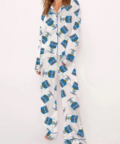Women's Dan Campbell's Kneecap Soup Detroit Football Pajama Set