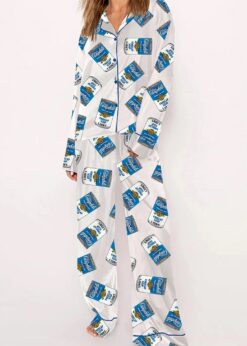 Women's Dan Campbell's Kneecap Soup Detroit Football Pajama Set