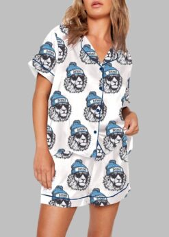 Women's Detroit Football Pajama Set