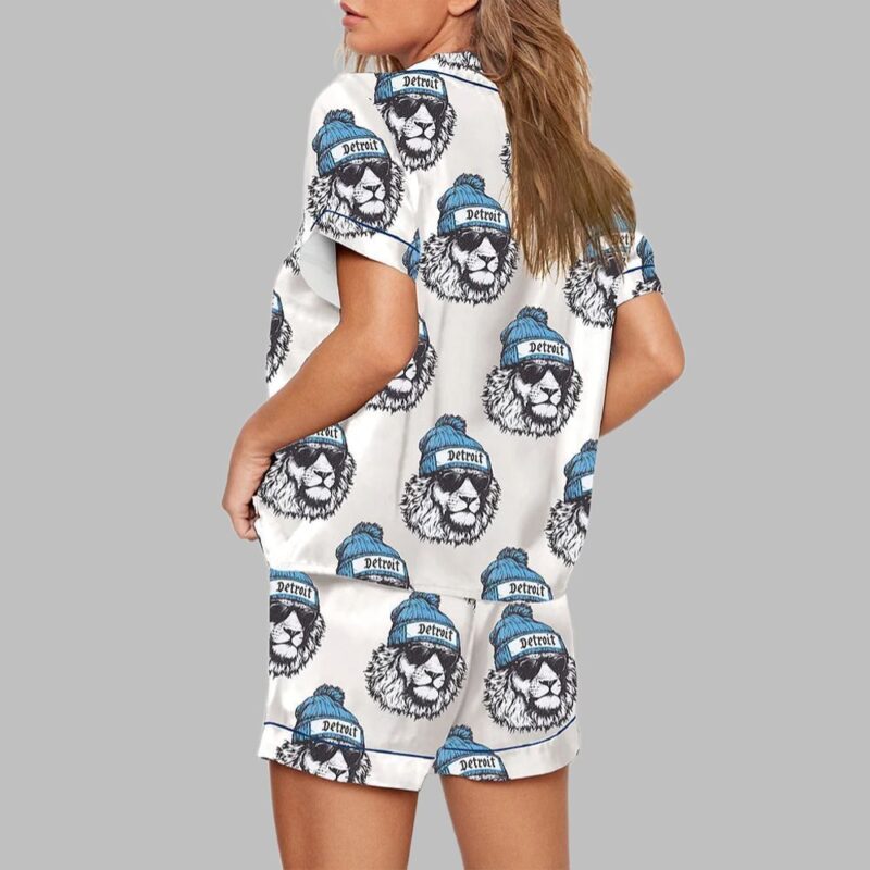Women's Detroit Football Pajama Set - Image 3
